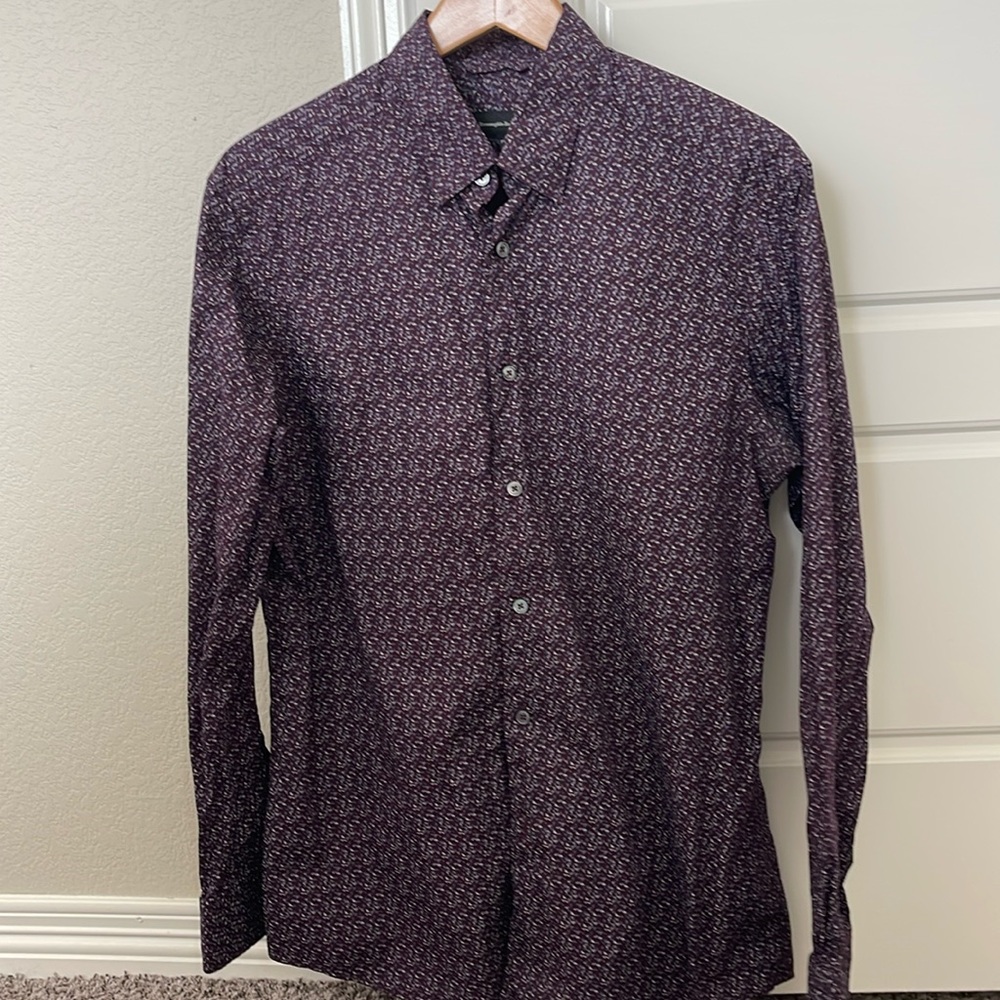 100% cotton button down